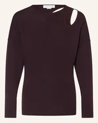 Victoria Beckham Longsleeve mit Cut-outs Braun