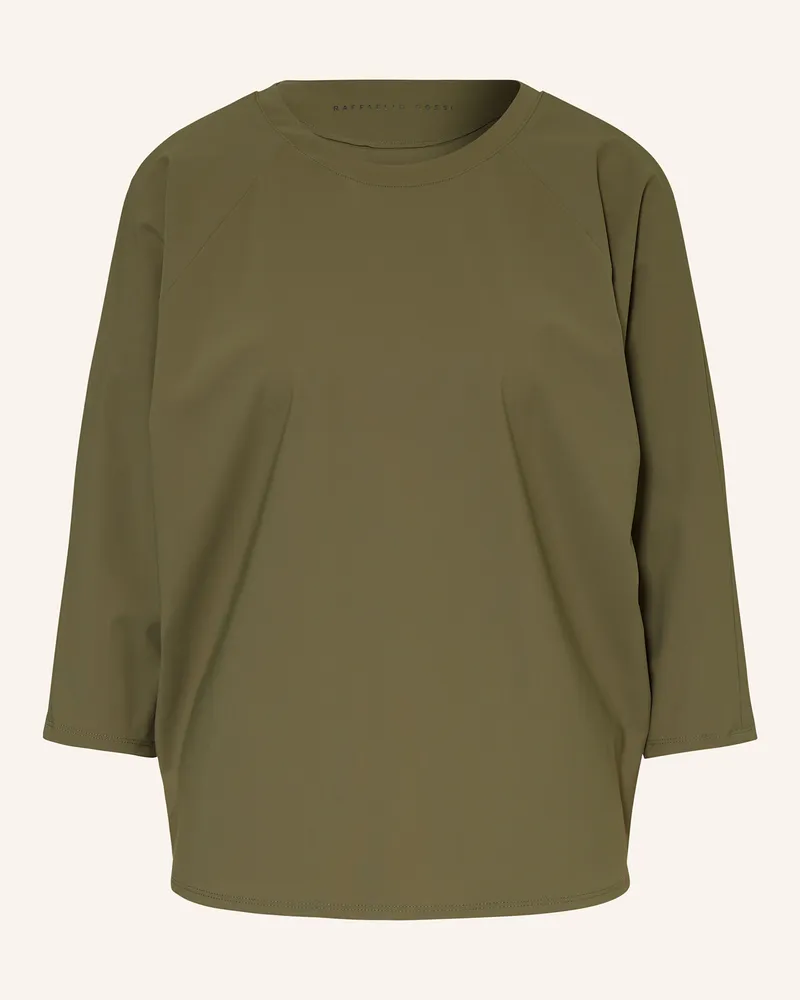 RAFFAELLO ROSSI  Shirt GRAZIA mit 3/4-Arm Oliv