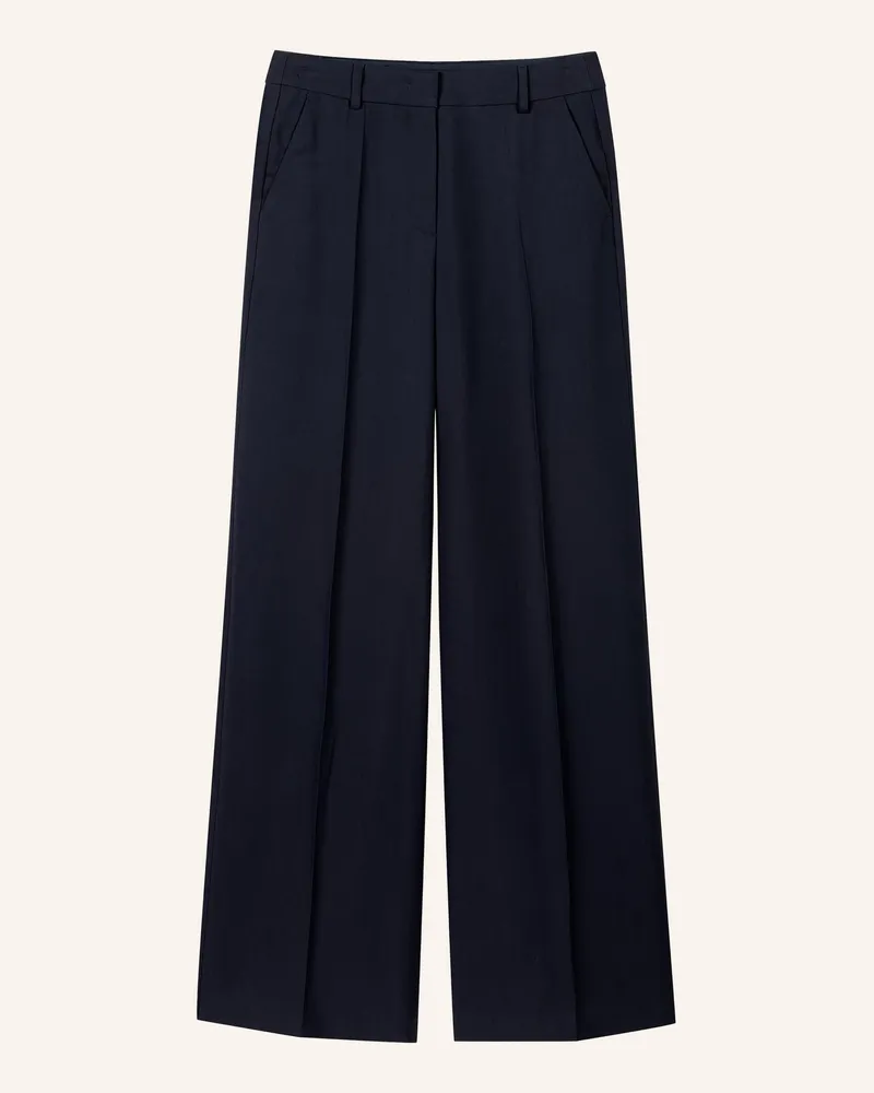 Luisa Cerano Marlenehose blau Dunkelblau