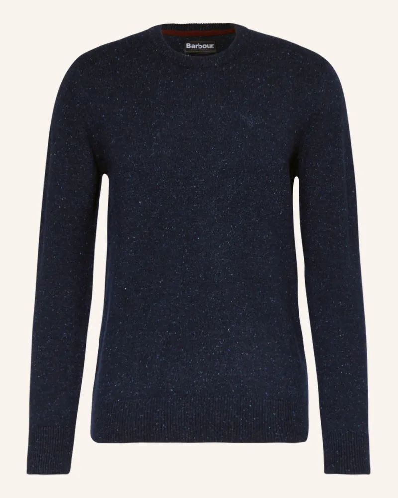 Barbour Pullover blau Dunkelblau