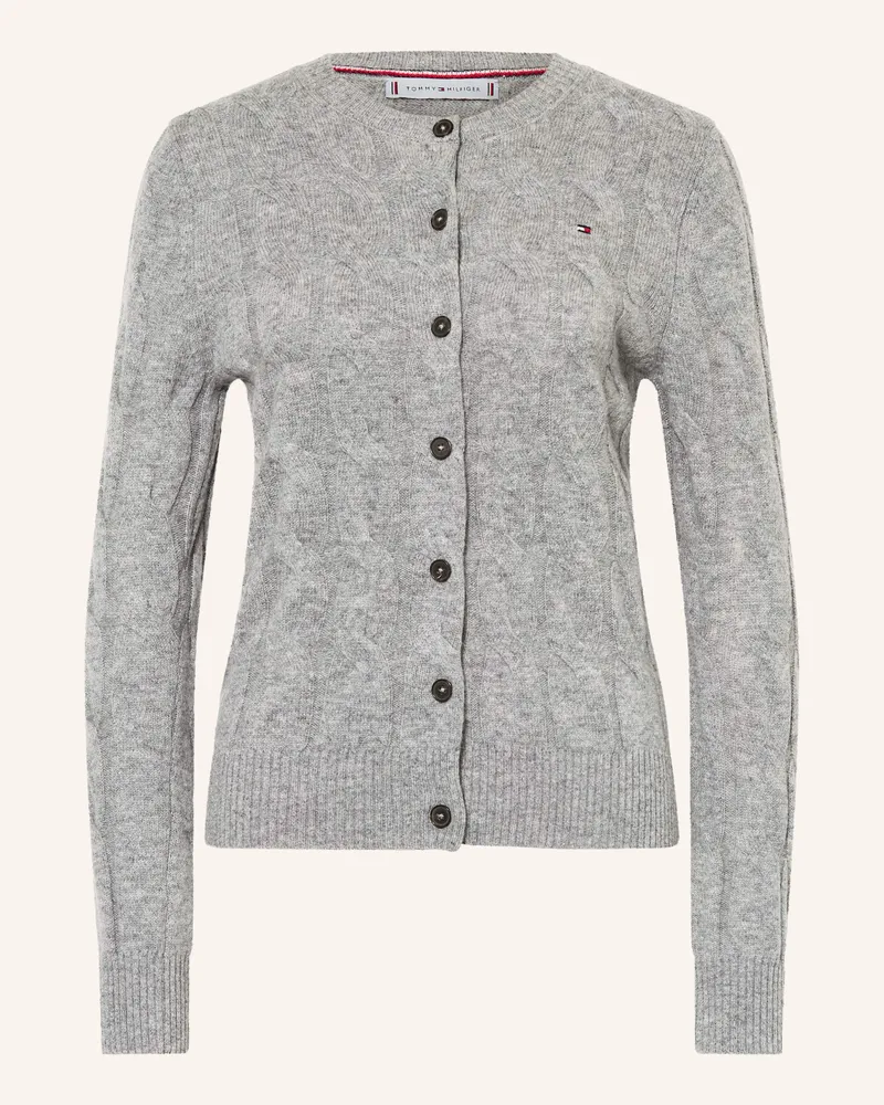 Tommy Hilfiger Strickjacke Grau
