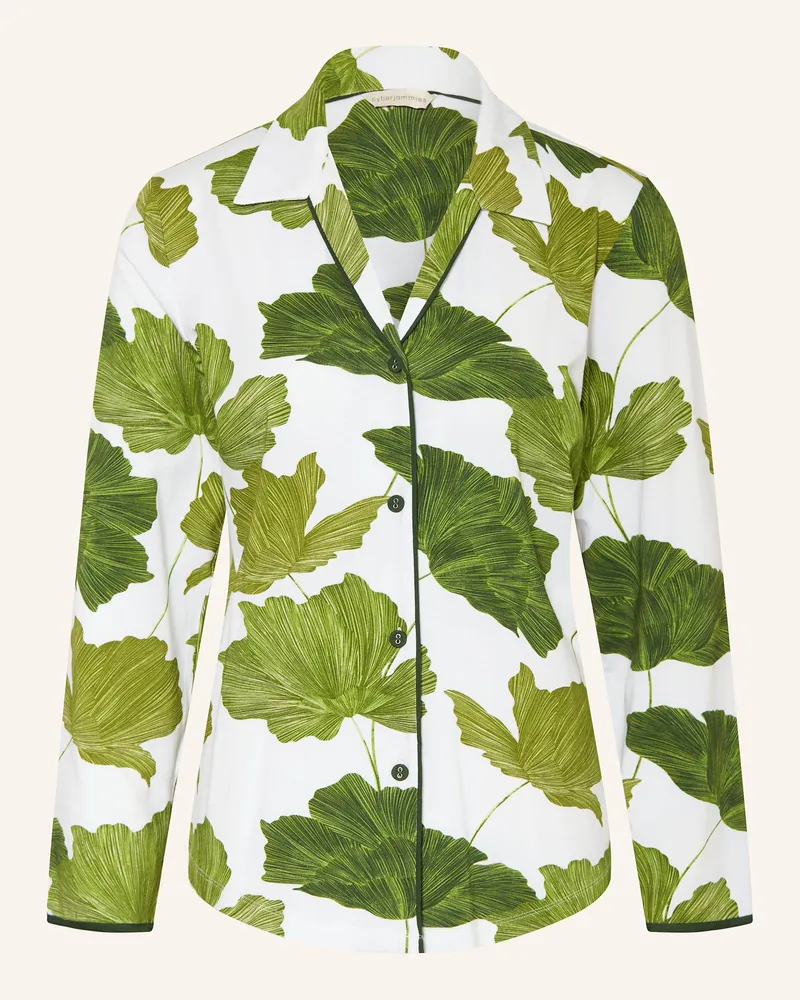 Cyberjammies Schlafshirt OLIVE Weiss