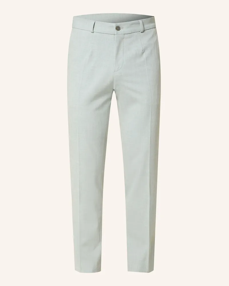 paul Anzughose Extra Slim Fit gruen Mint