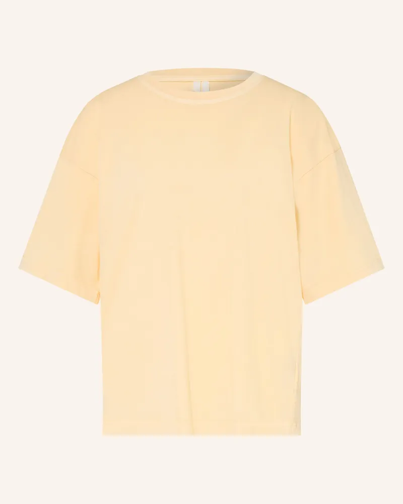 Arket T-Shirt gelb Hellorange