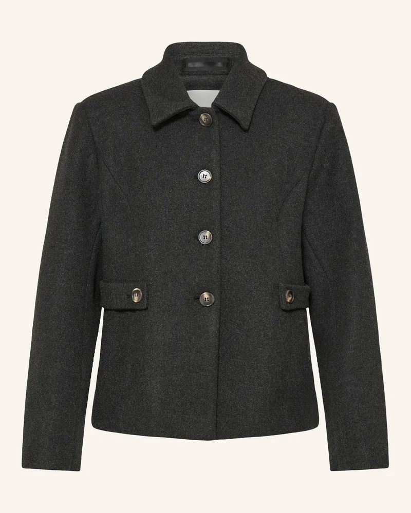 ICHI Jacke Ihjannet grau Dunkelgrau