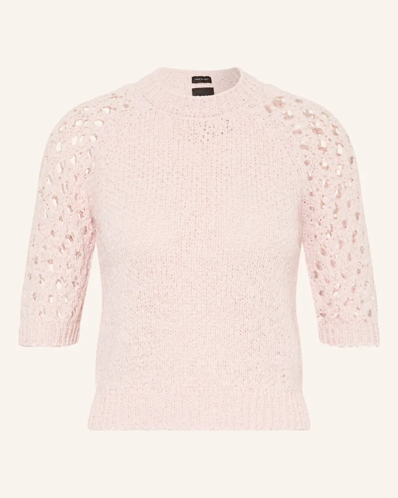 HUGO BOSS Strickshirt Fanuka rosa Hellrosa