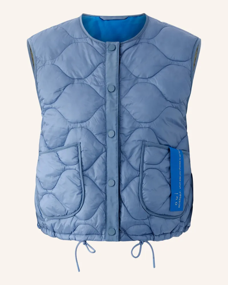 Oui  Weste Blau