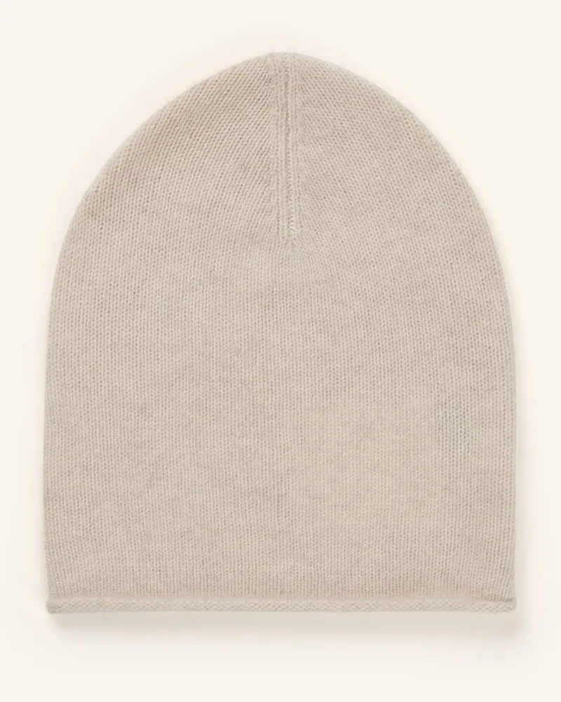 Darling Harbour Cashmere-Mütze beige Pebble