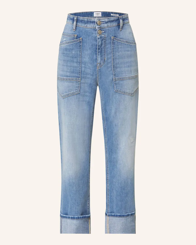 Cambio Straight Jeans Giuli blau 5289