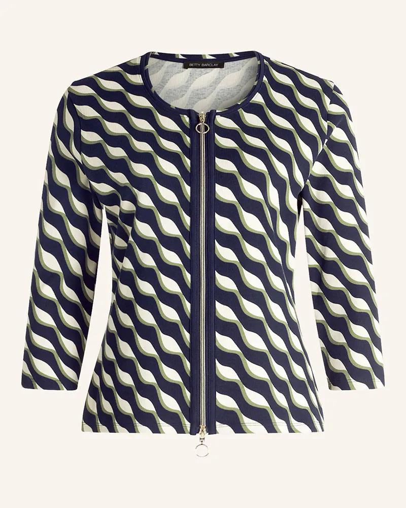 Betty Barclay Jerseyjacke mit 3/4-Arm Dunkelblau