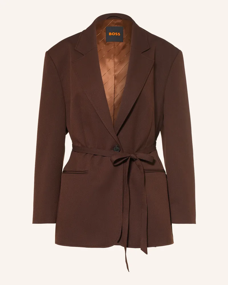 HUGO BOSS Blazer Jalara braun Dunkelbraun