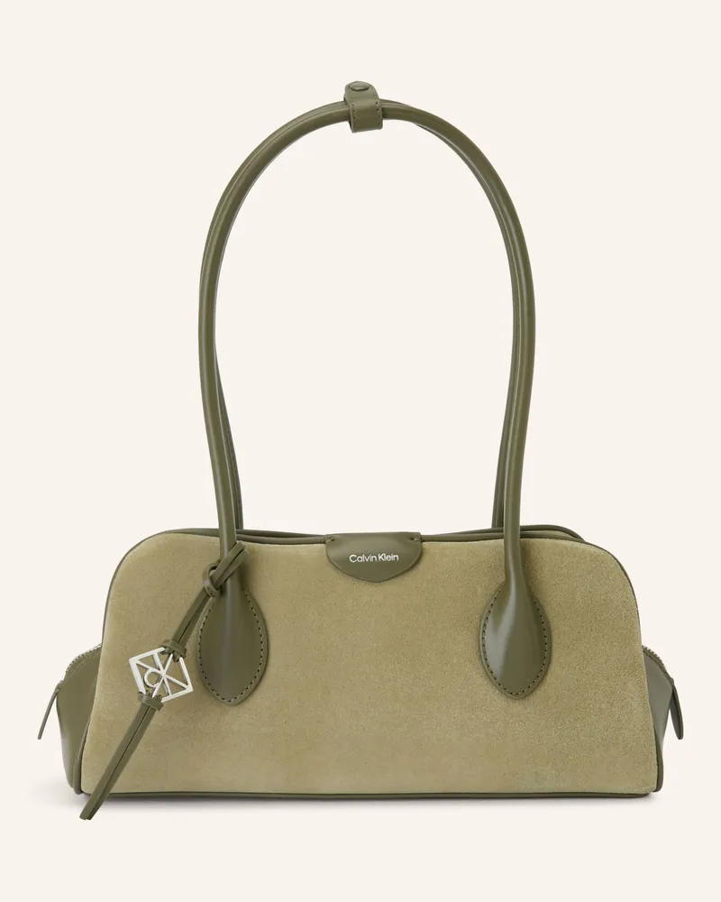 Calvin Klein Schultertasche gruen Hellgrün