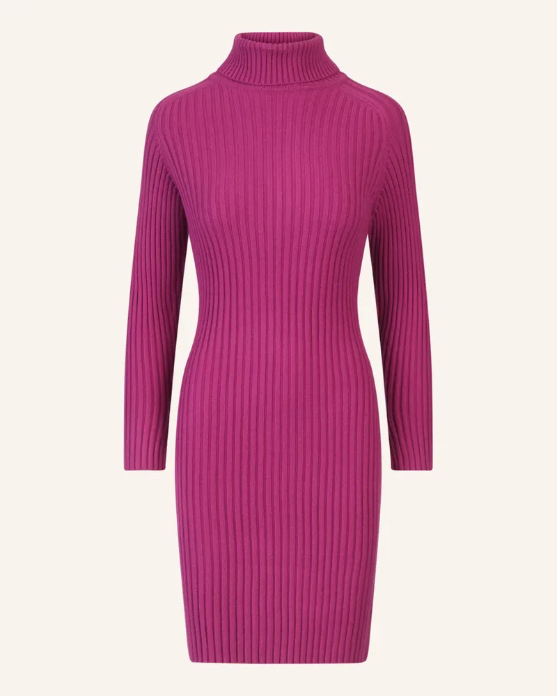 Apart Rippenstrickkleid Lila