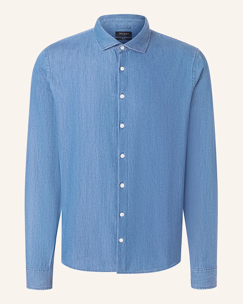 Maerz Jeanshemd Comfort Fit blau Blau