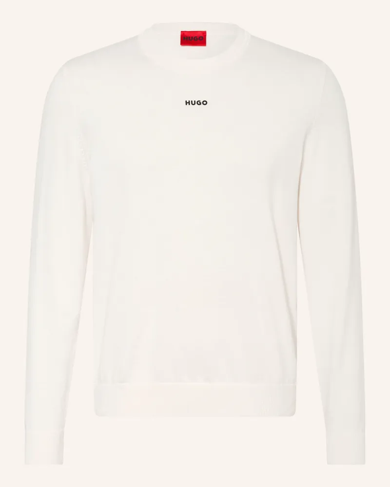 HUGO BOSS Pullover SAN CASSIUS Weiss