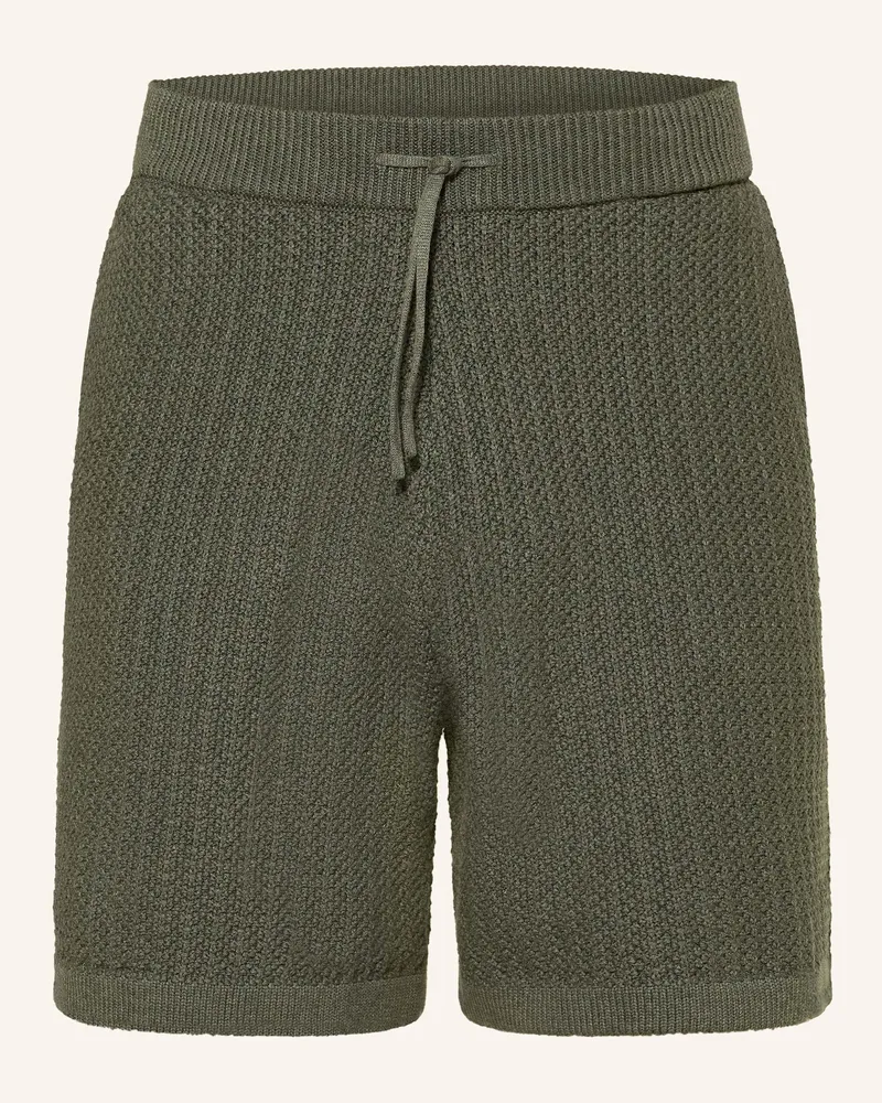 NN 07 Strickshorts MARC Regular Fit Grün