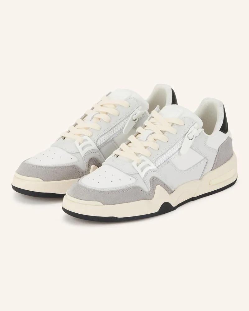 Giuseppe Zanotti Sneaker Tomaia schwarz Weiss