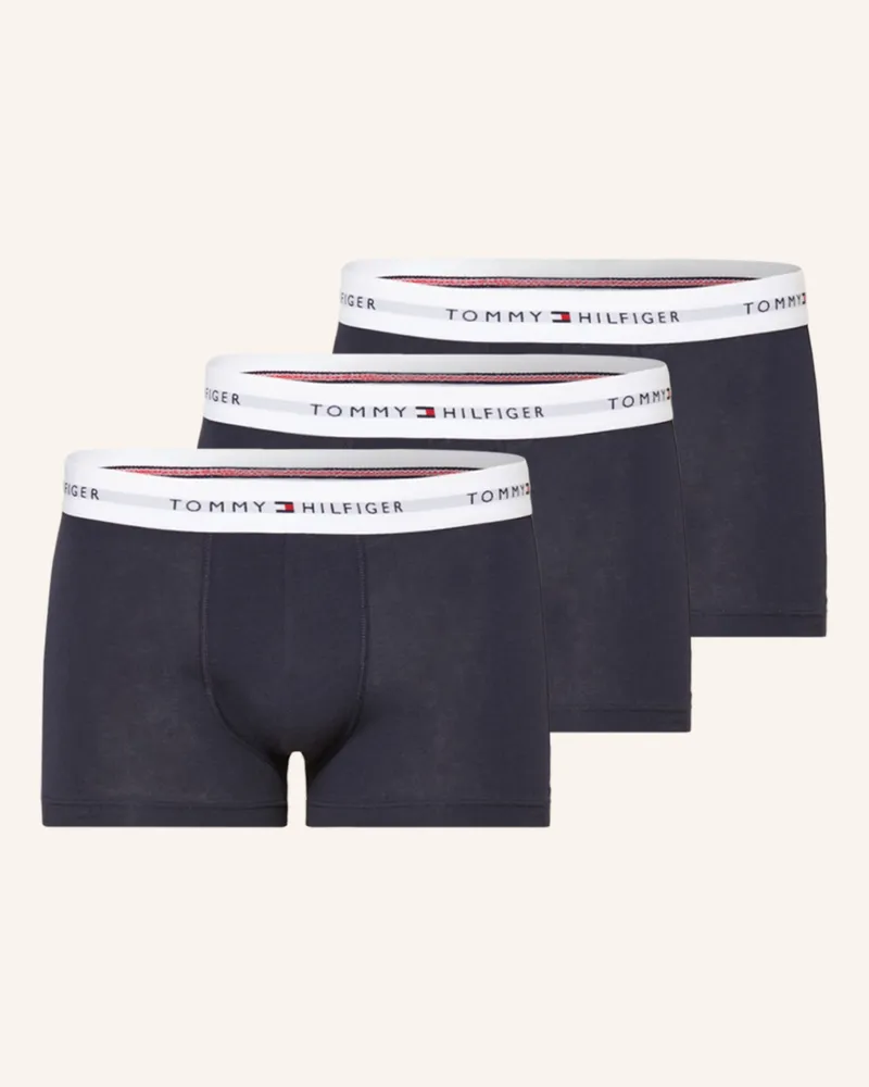 Tommy Hilfiger 3er-Pack Boxershorts blau Dunkelblau