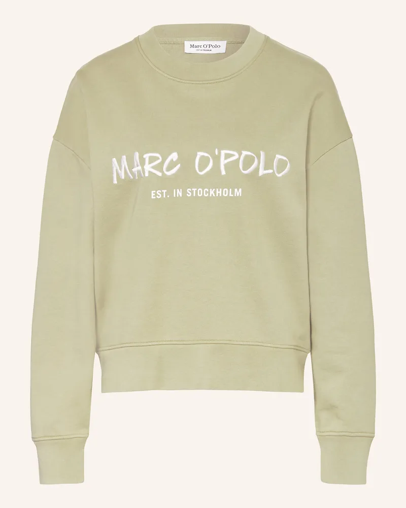 Marc O'Polo Sweatshirt gruen Hellgrün