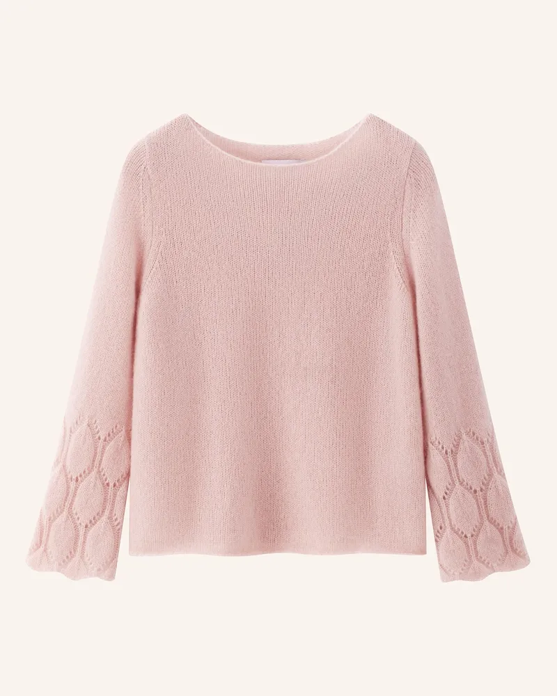 LU REN Pullover Aus Kaschmir Und Seide Yashi rosa Hellrosa