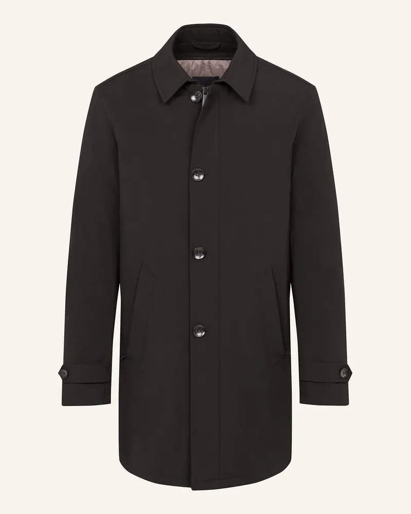 Bugatti Mantel schwarz Schwarz