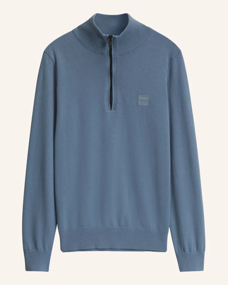 HUGO BOSS Troyer Kanobix blau Blau