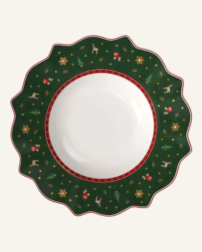 Villeroy & Boch Suppenteller Grün Toy's Delight gruen Grün
