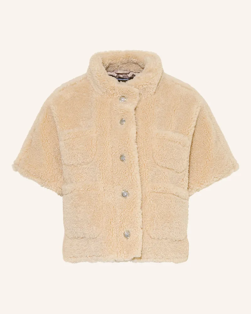 monari Teddyfell-Jacke beige Beige