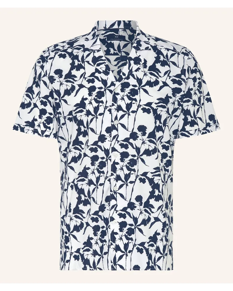 Strokesman's Resorthemd Slim Fit Blau