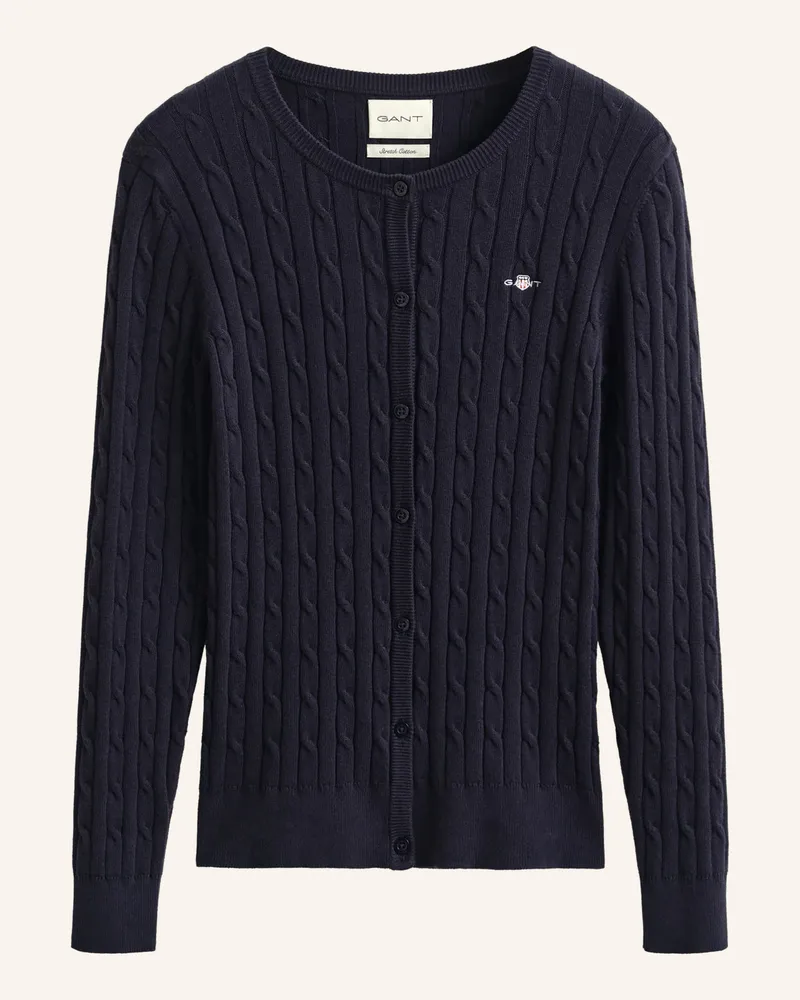 Gant Strickjacke Dunkelblau