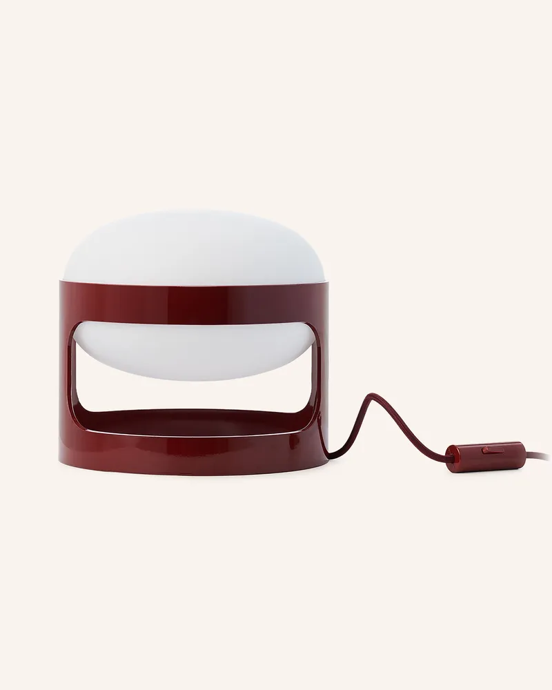 Kartell Tischleuchte kd28 rot Dunkelrot