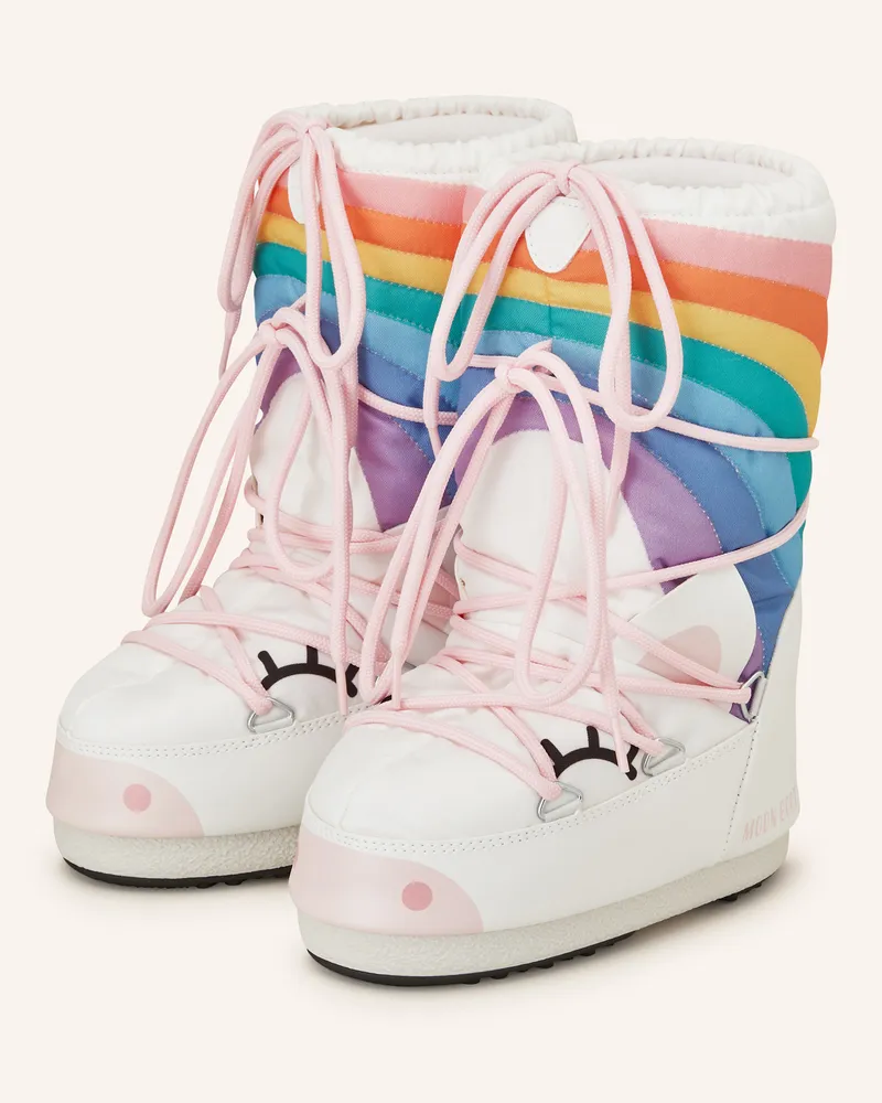 Moon Boot Moon Boots ICON UNICORN Weiss