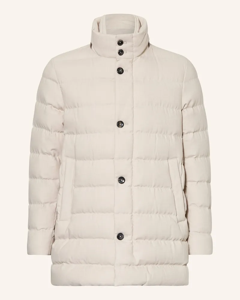 Herno Daunenmantel beige Creme