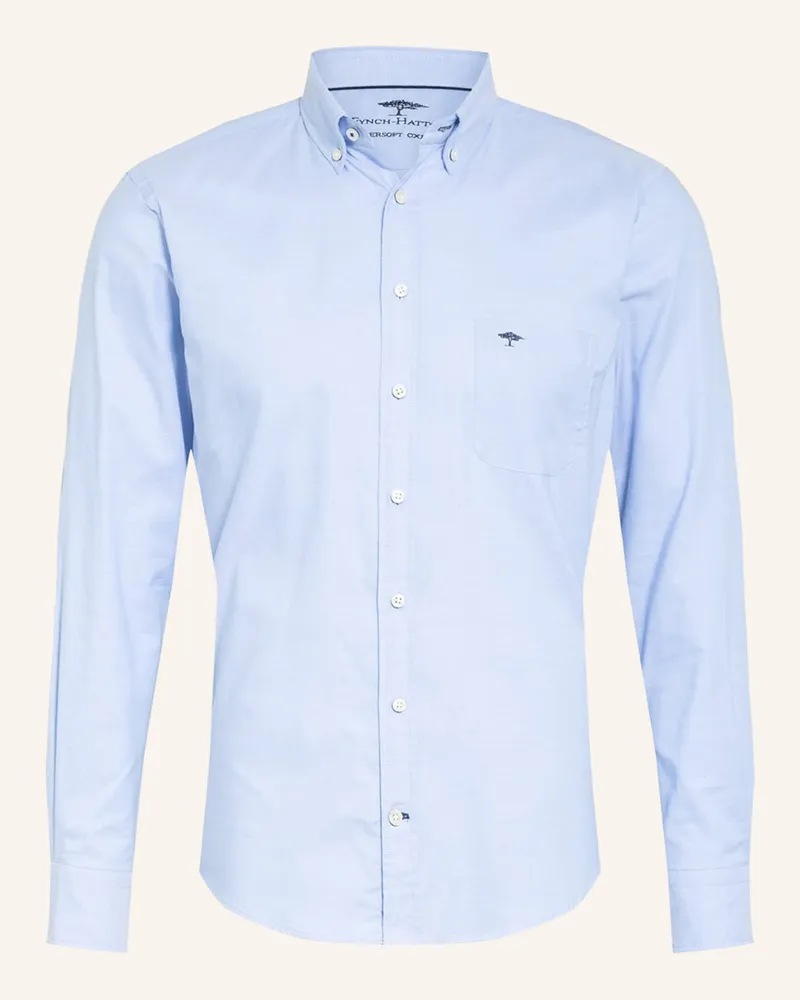 Fynch-Hatton Hemd Casual Fit Hellblau