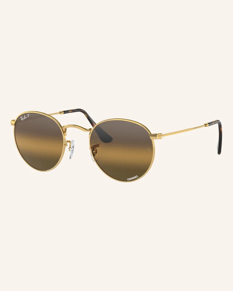 Ray Ban Sonnenbrille rb3447 Round gold Gold