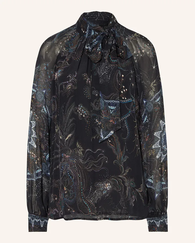 Riani Schluppenbluse Schwarz