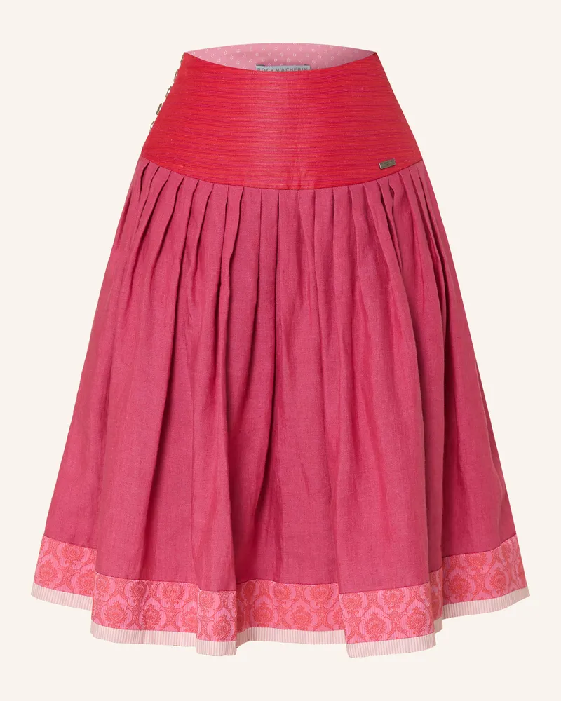 Die Rockmacherin Trachtenrock OIMARAUSCH Pink