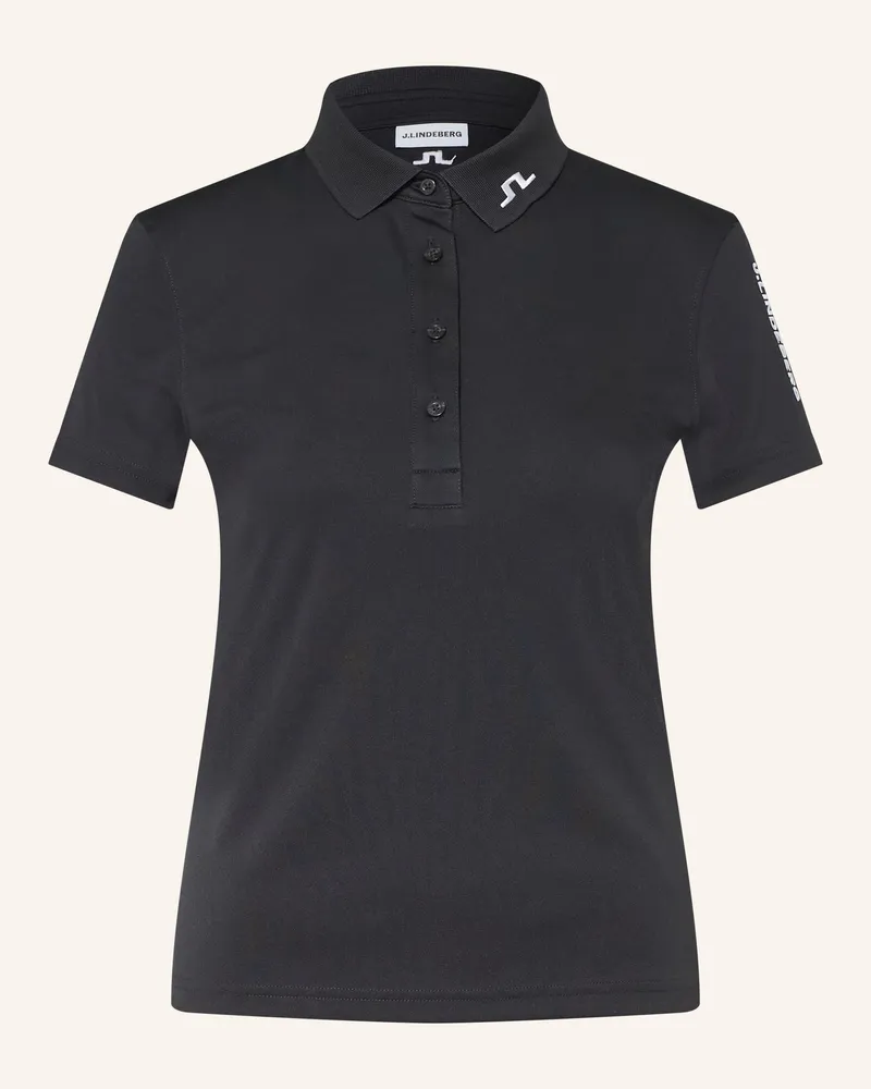 J.Lindeberg Funktions-Poloshirt schwarz Schwarz