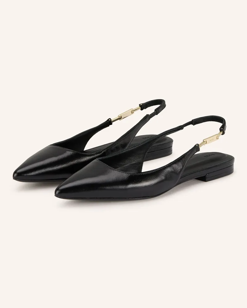 HUGO BOSS Slingballerinas GRACEY Schwarz