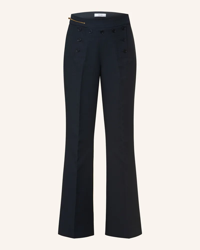 Reiss Marlenehose Dunkelblau
