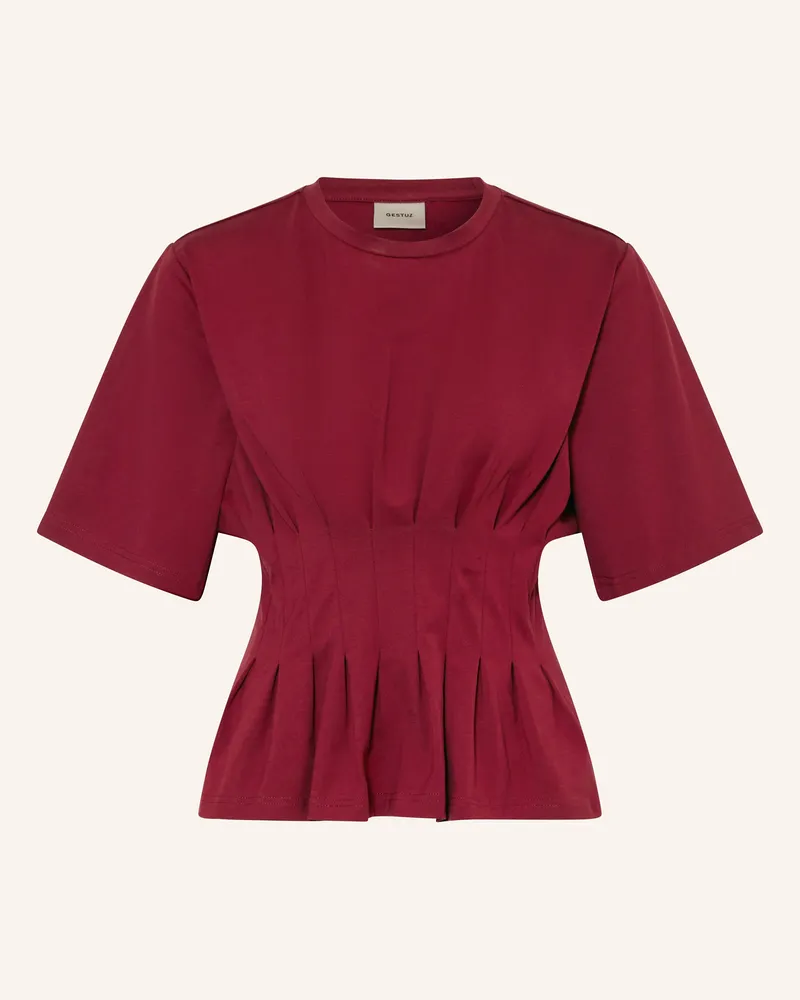 Gestuz Jerseykleid Gzinez rot Dunkelrot