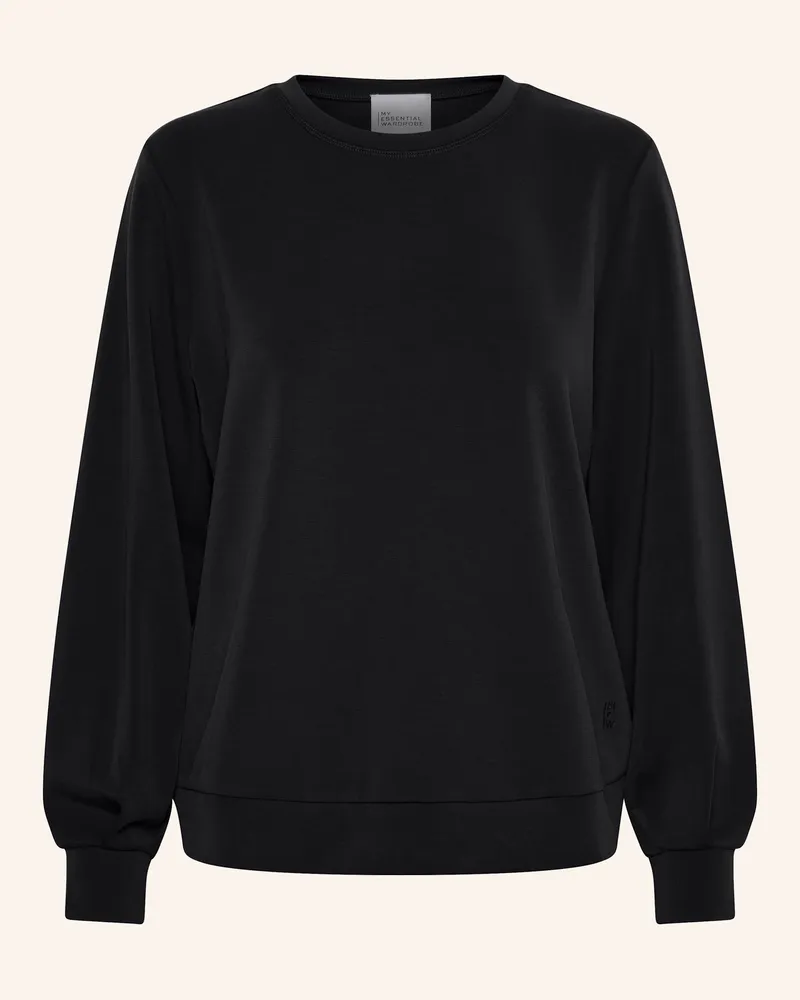 My Essential Wardrobe Sweatshirt Schwarz