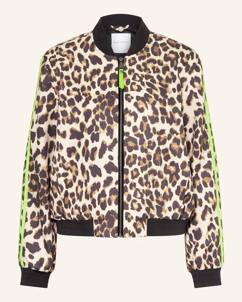 RINO & PELLE Blouson Banner schwarz Creme