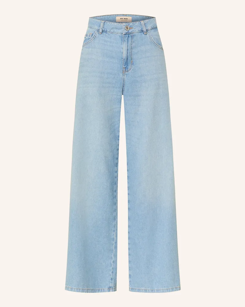 Mos Mosh Wide Leg Jeans Mmnorlan Esma blau 406