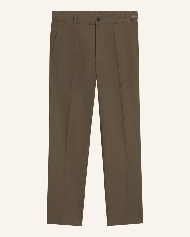 HUGO BOSS Casual Hose GENAR253 Slim Fit Grau
