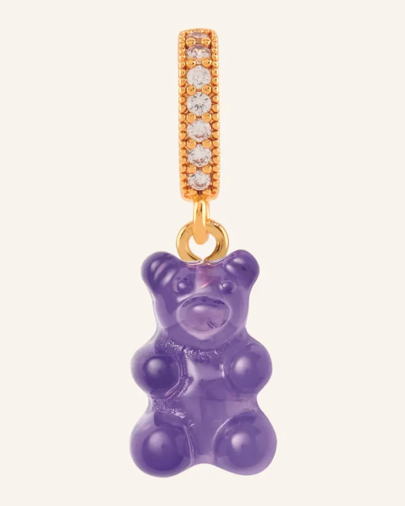 CRYSTAL HAZE Kette PLUM NOSTALGIA BEAR by GLAMBOU Lila