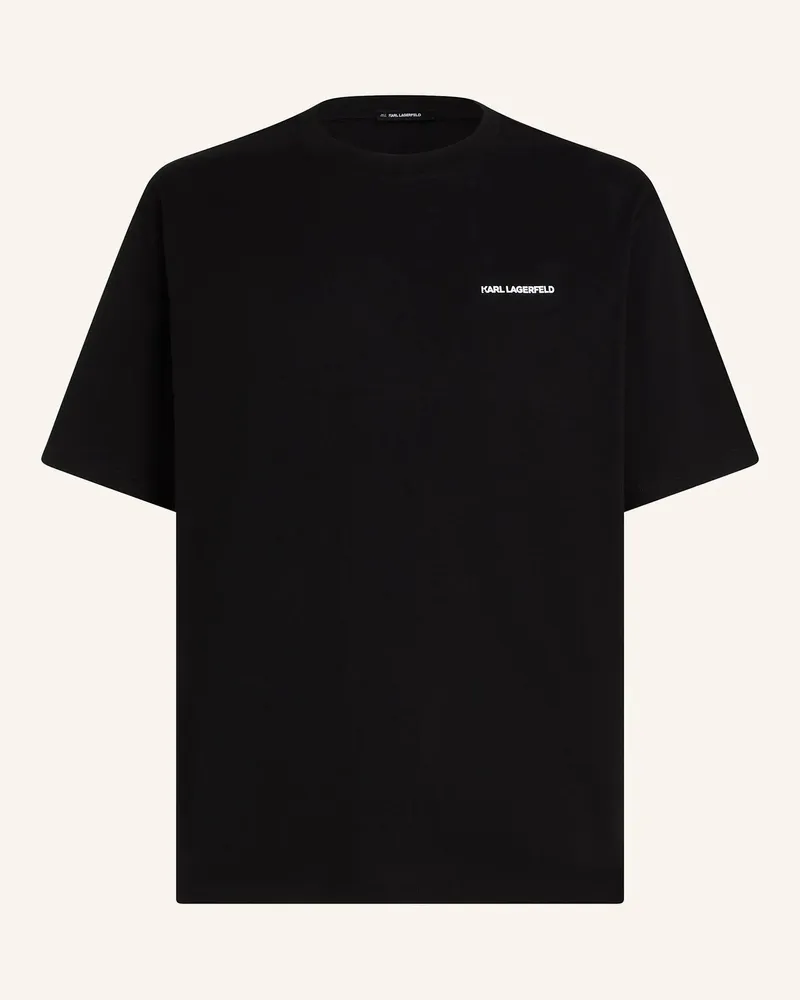Karl Lagerfeld T-Shirt schwarz Schwarz