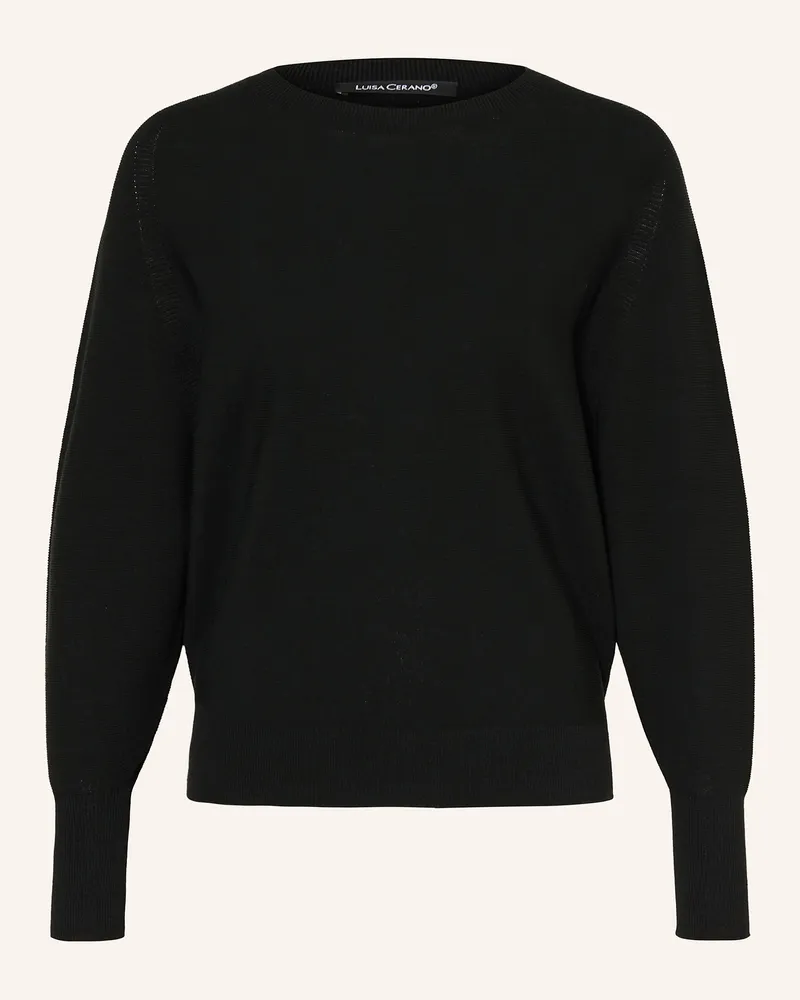 Luisa Cerano Pullover Schwarz