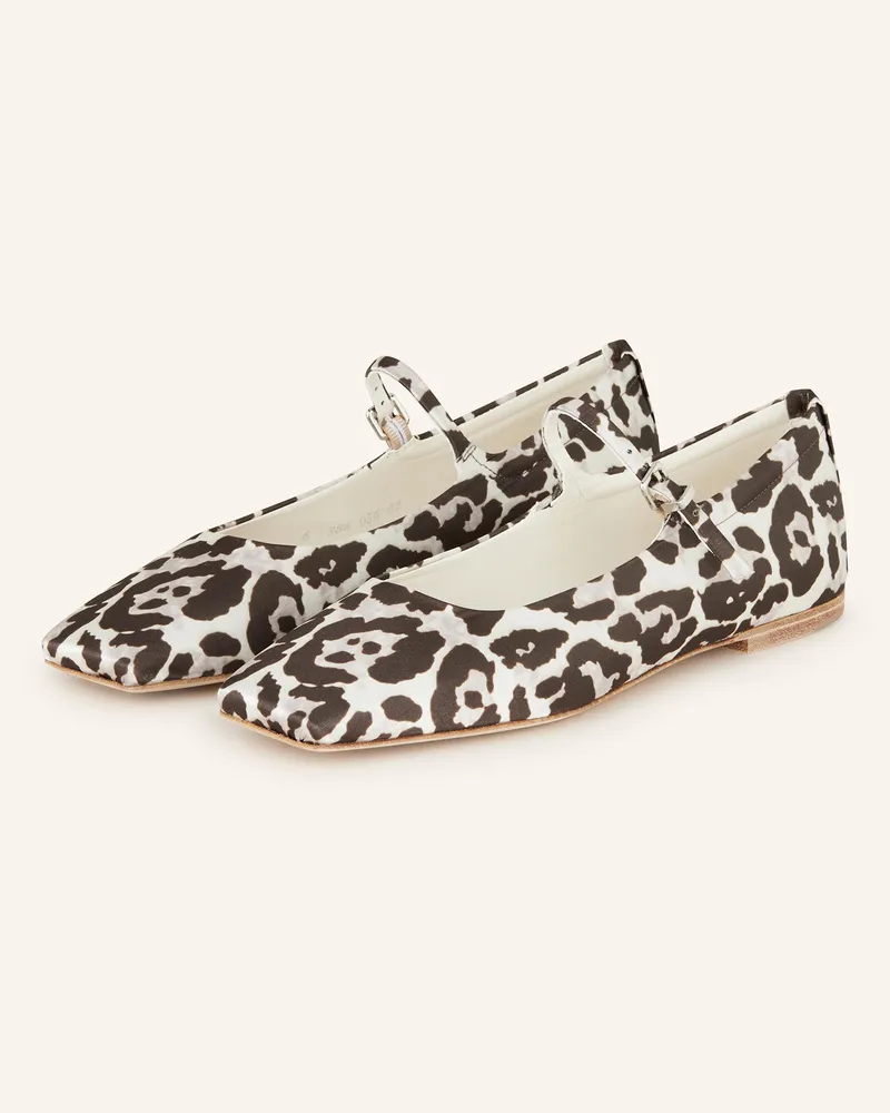 Kennel & Schmenger Mary-Jane-Ballerinas LEILA Braun