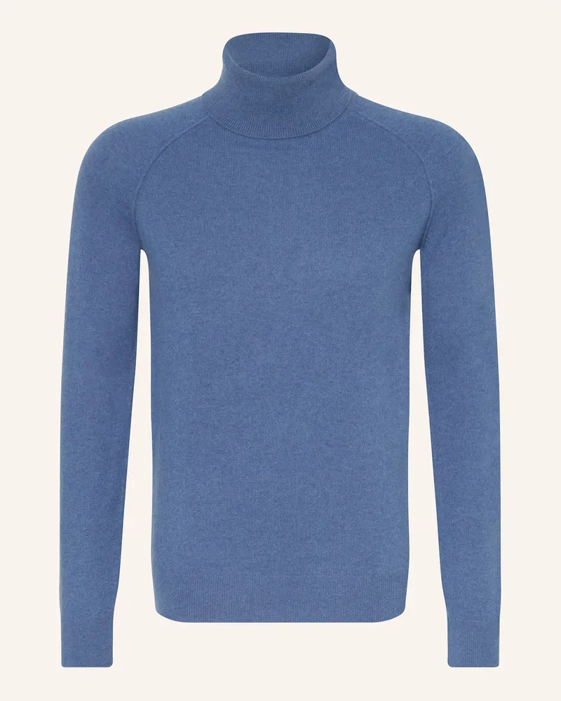 paul Rollkragenpullover Aus Cashmere blau Hellblau